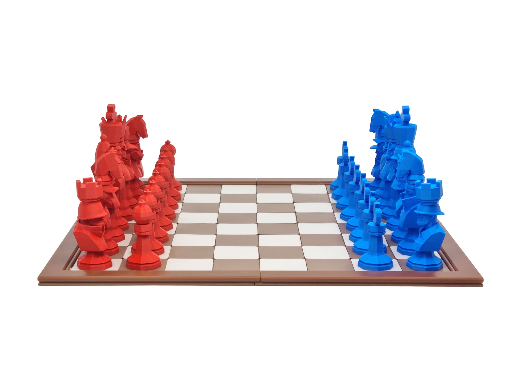 TF2 Chess Set STL with swappable heads and bases