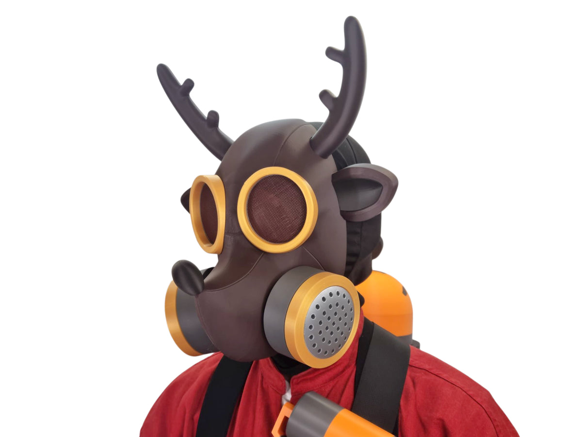 Flamedeer Mask for Cosplay