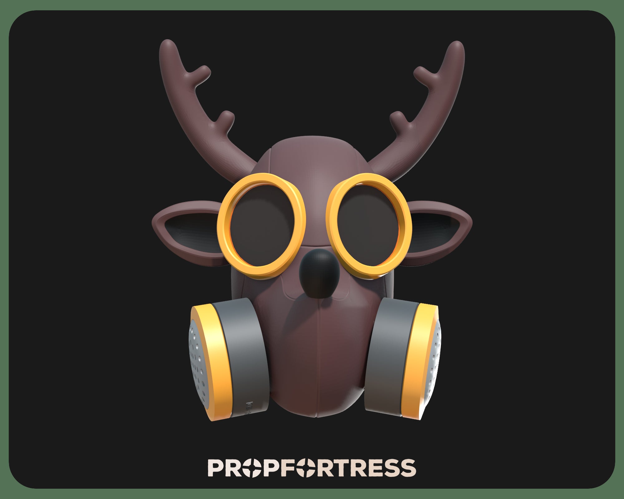 Flamedeer Mask (Preorder)