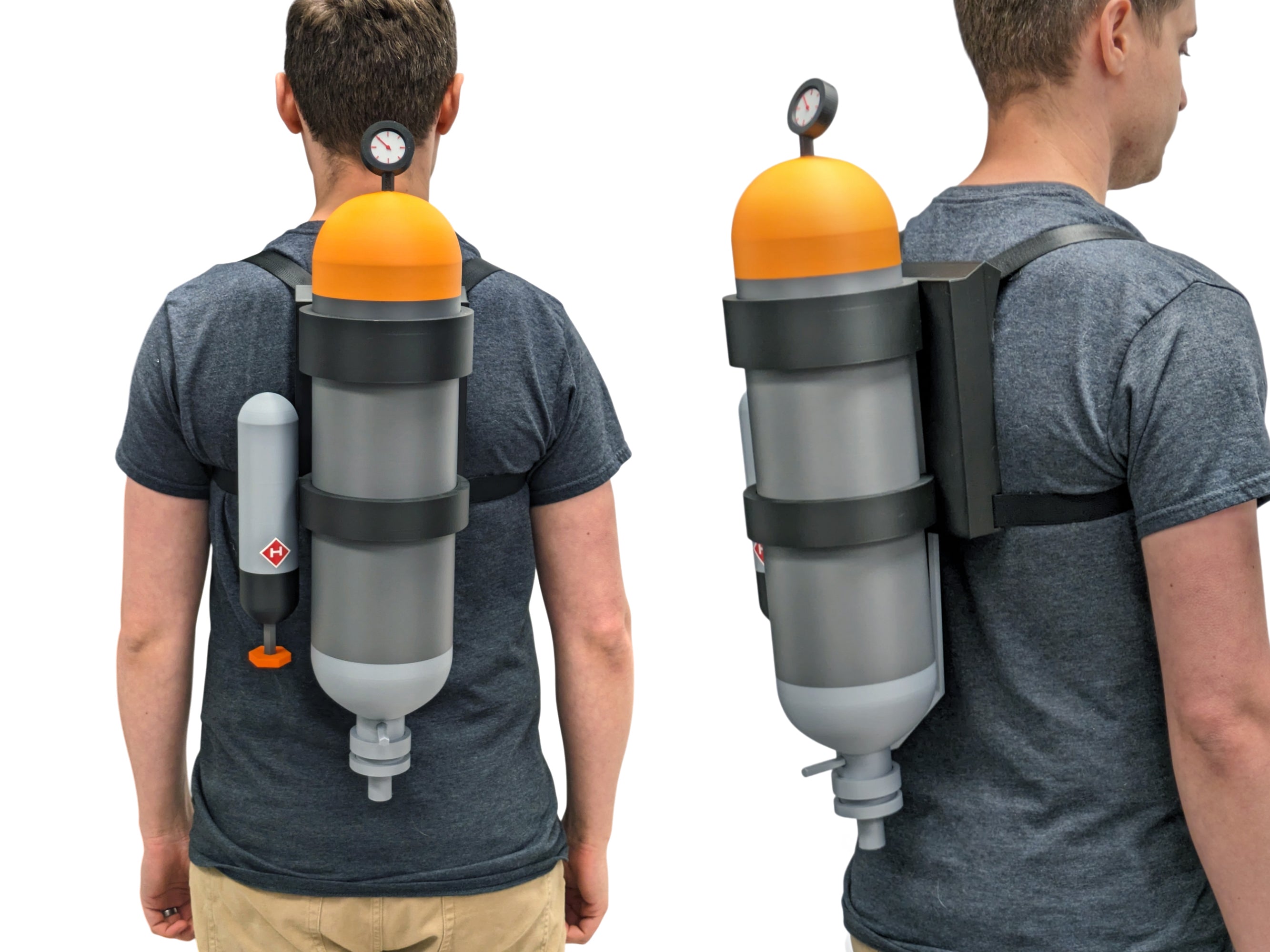 Pyro Tank Backpack for Cosplay