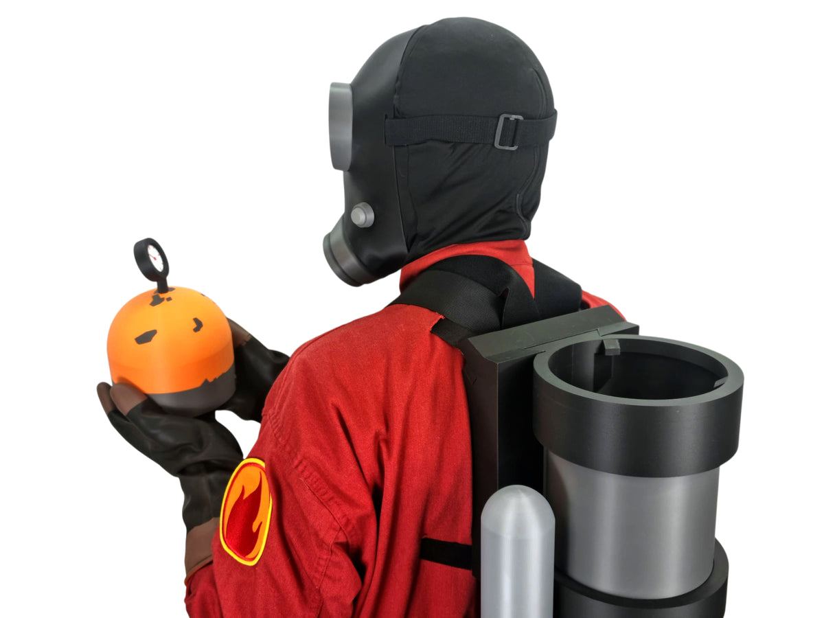 Pyro Tank Backpack for Cosplay