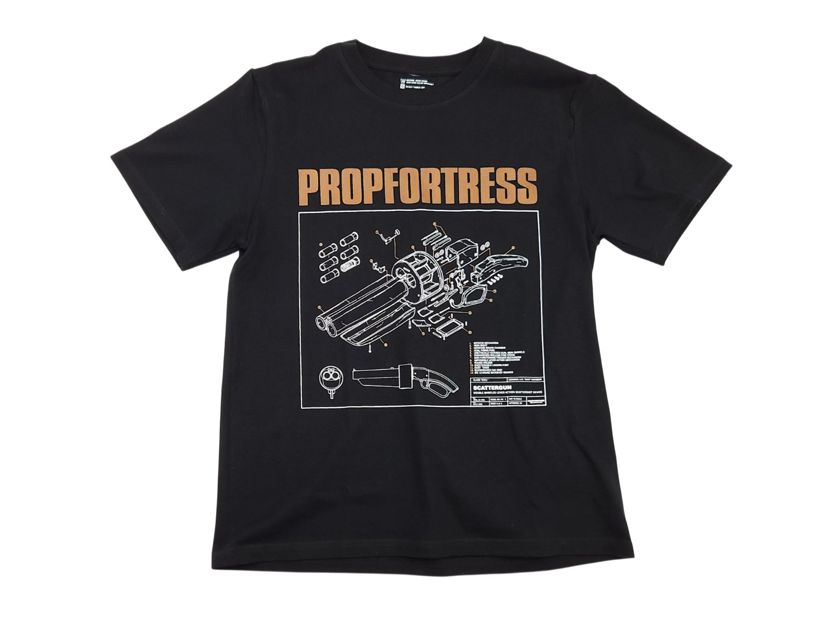 PropFortress T-Shirt: The Scattergun