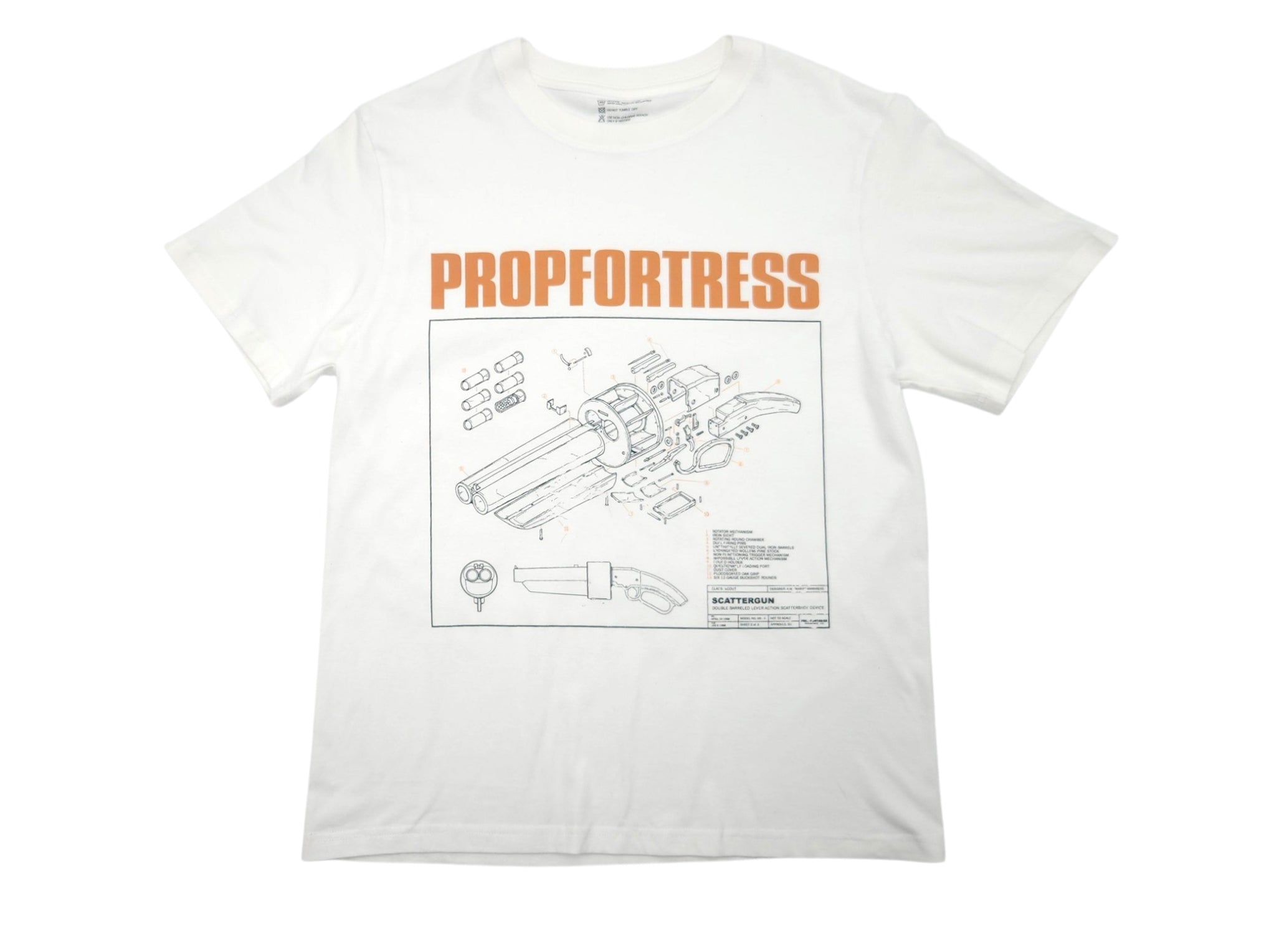 PropFortress T-Shirt: The Scattergun