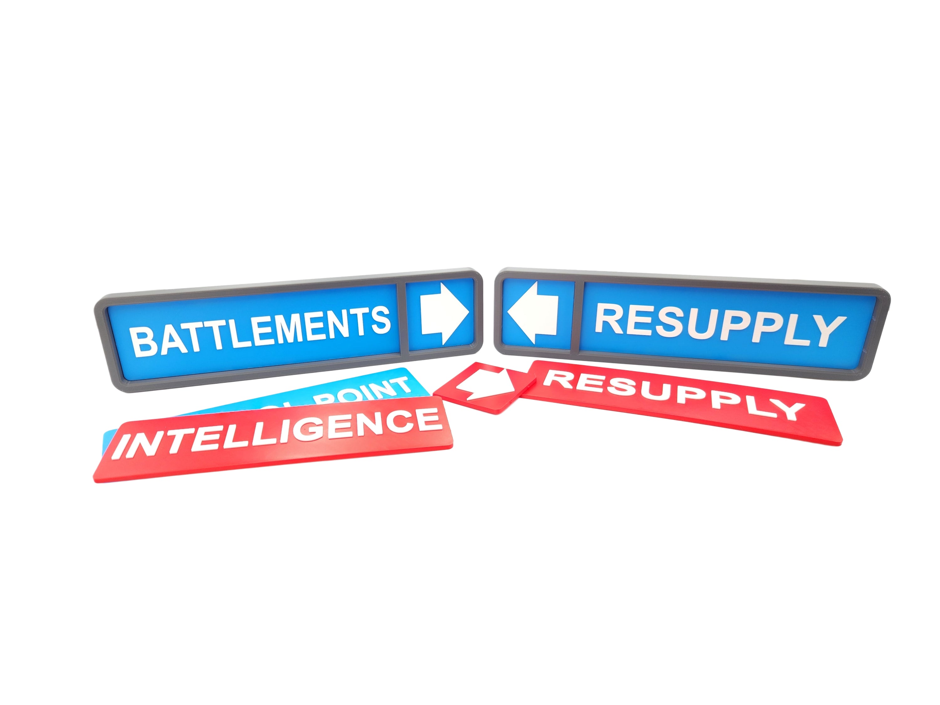 Map Directional Signs