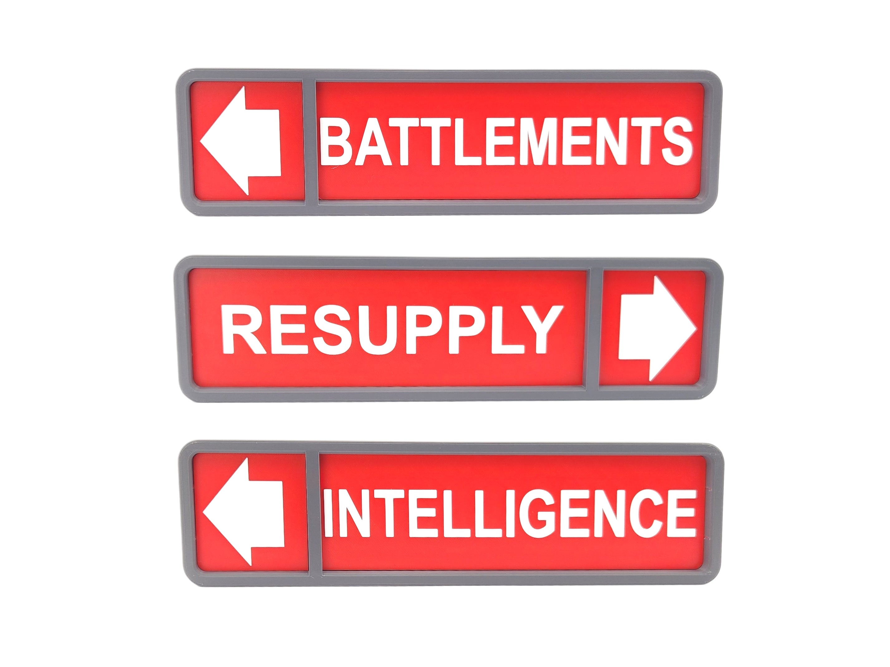 Map Directional Signs