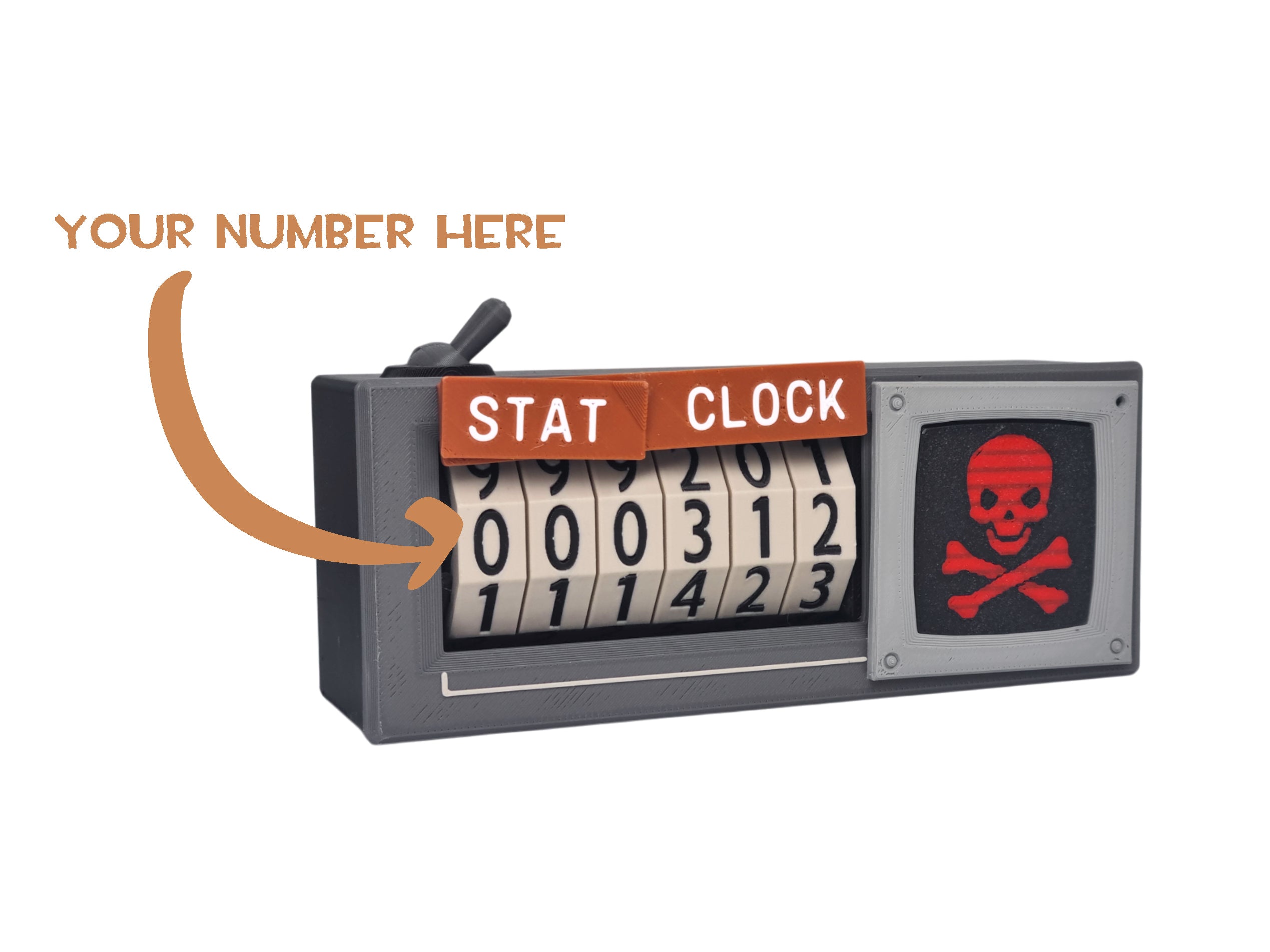 Civilian Grade Stat Clock (Oversized)