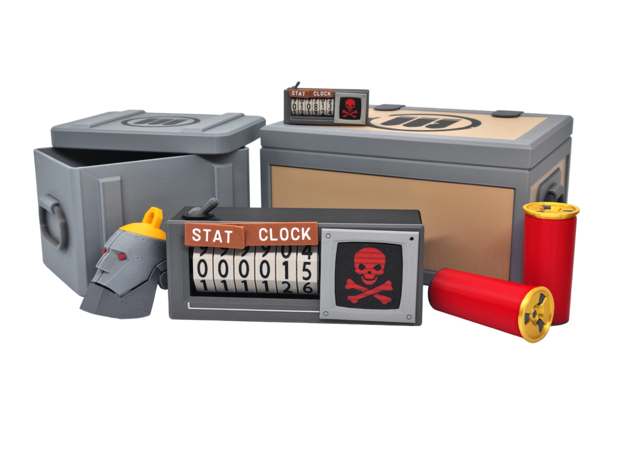 Civilian Grade Stat Clock (Oversized)