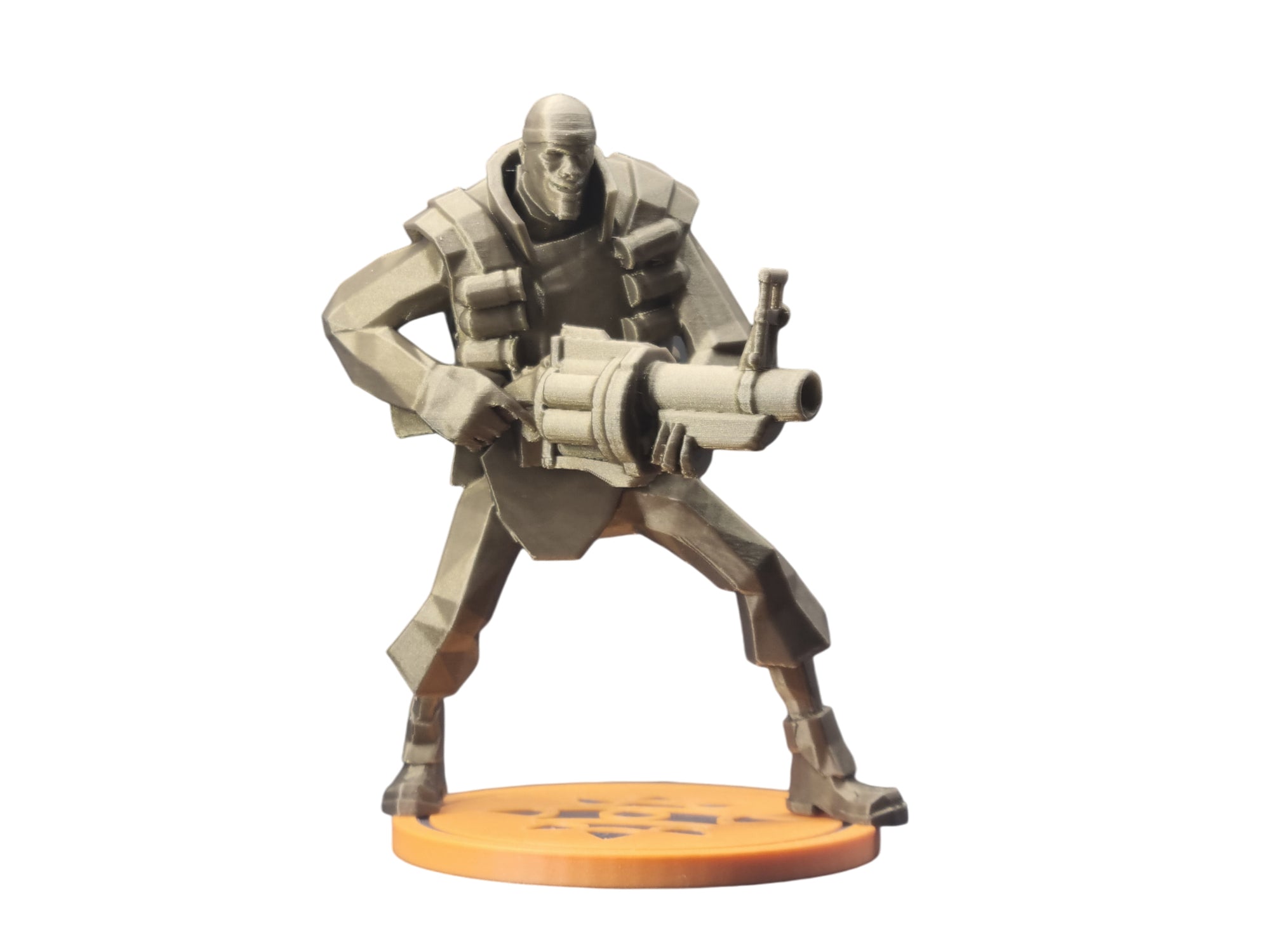 DEMOMAN Low Poly Statue Figurine