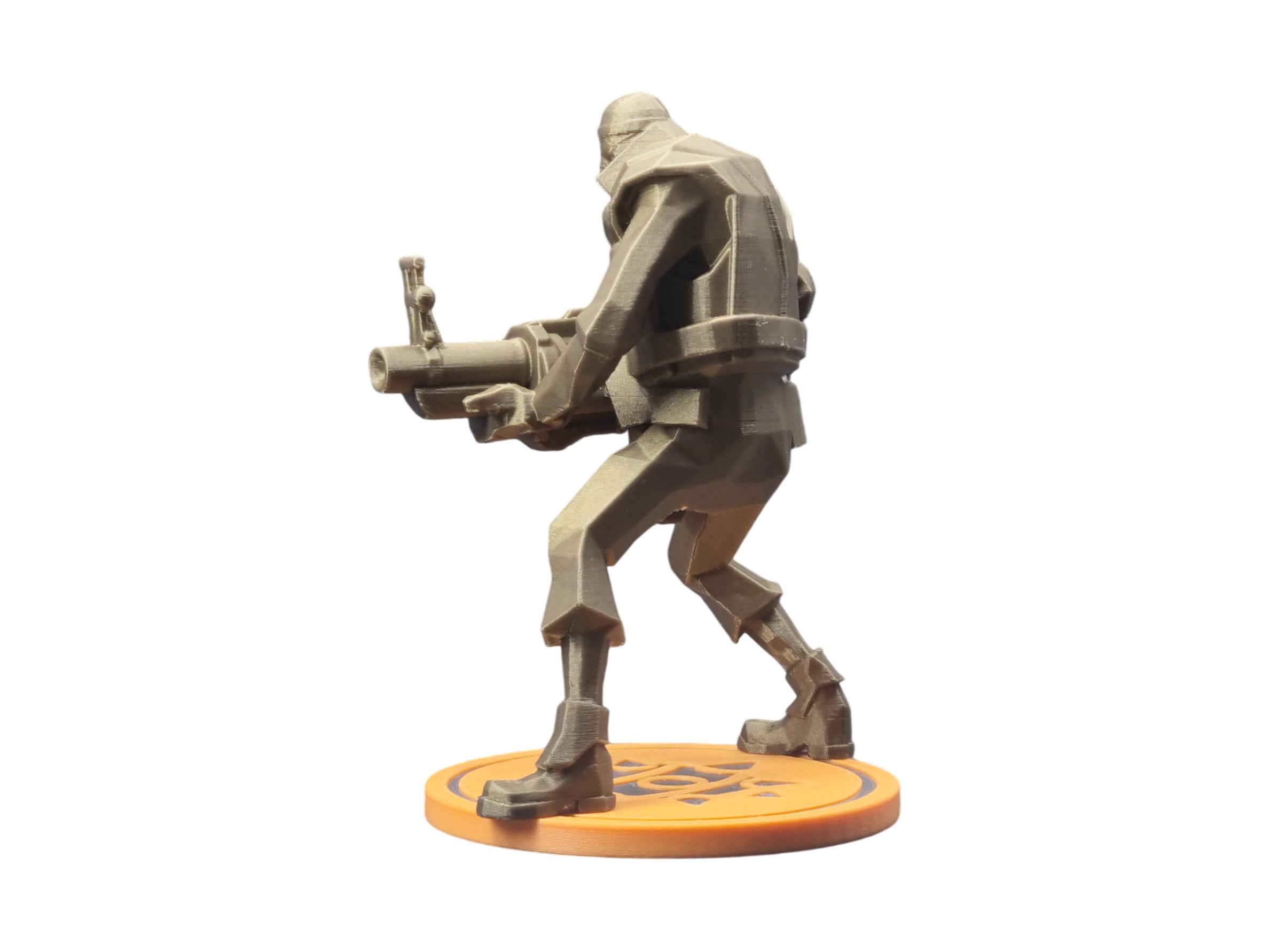 DEMOMAN Low Poly Statue Figurine