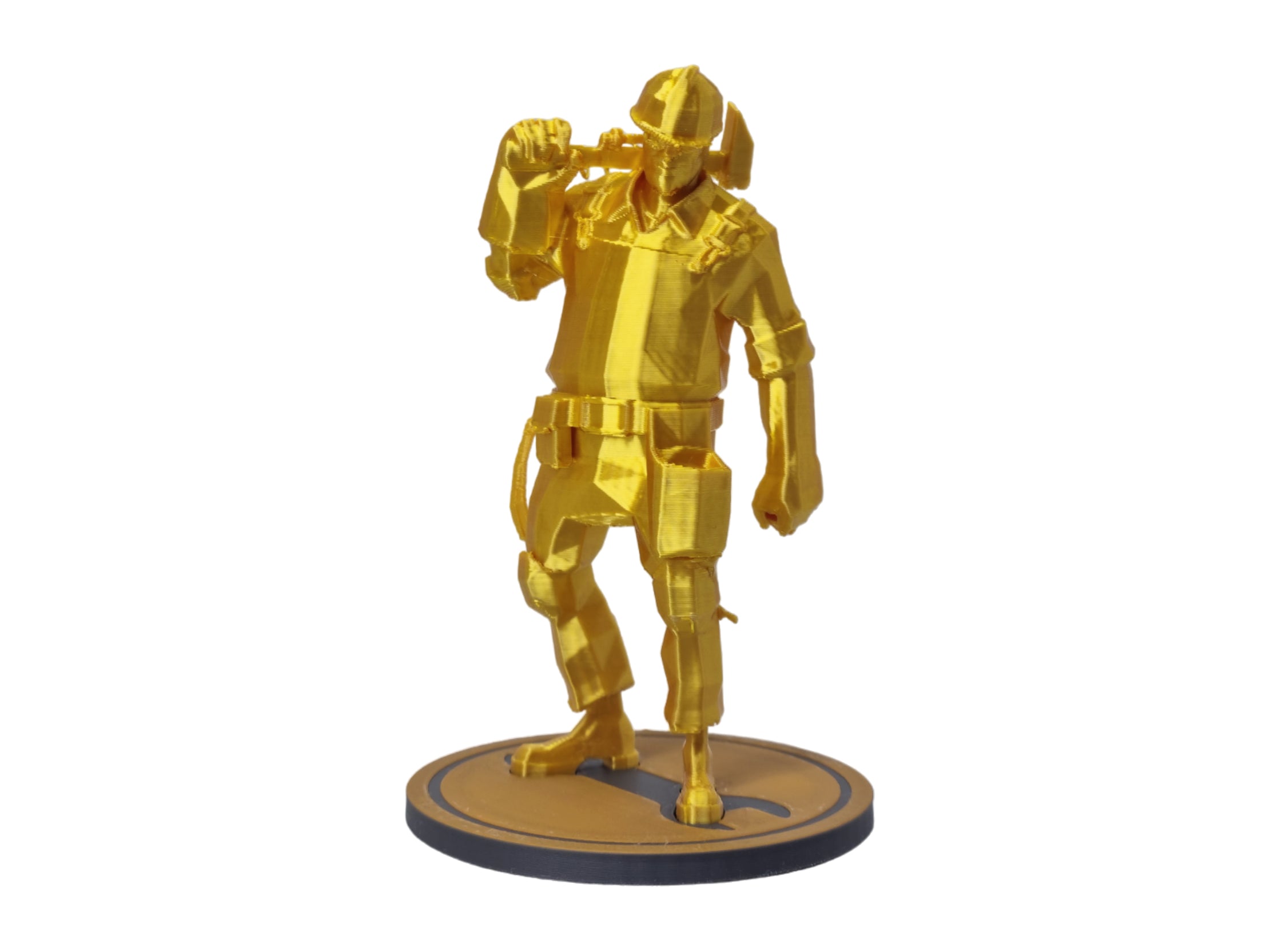 ENGINEER Low Poly Statue Figurine