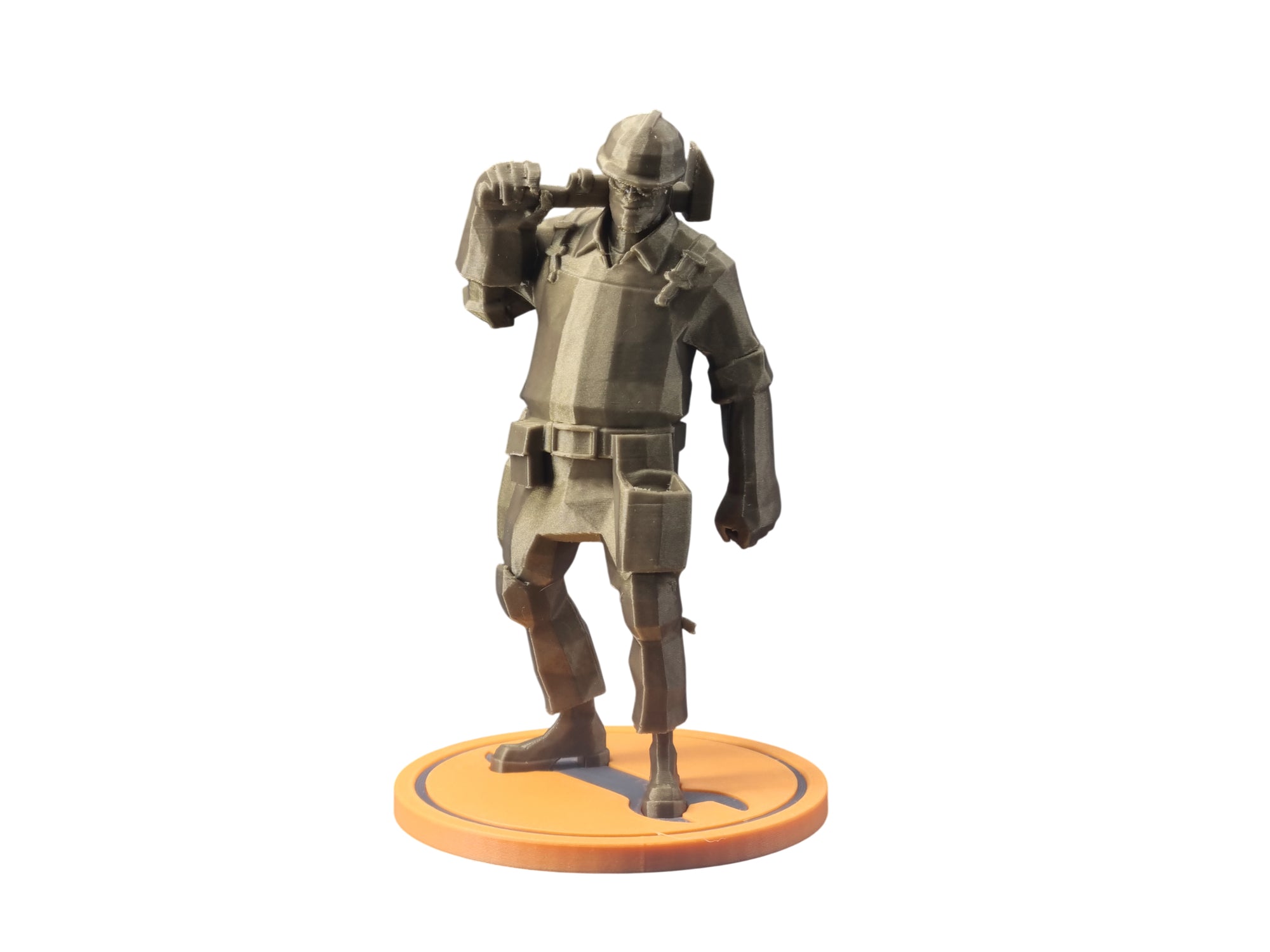 ENGINEER Low Poly Statue Figurine