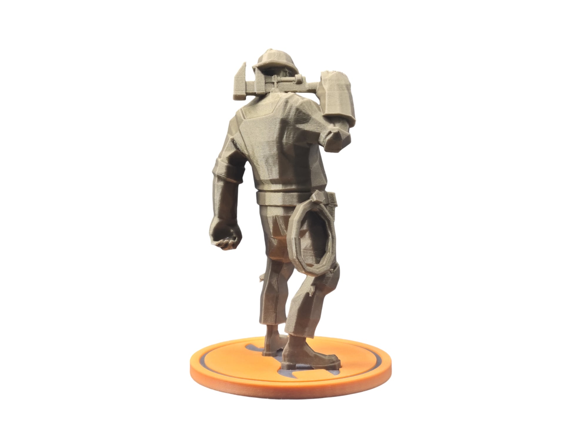 ENGINEER Low Poly Statue Figurine