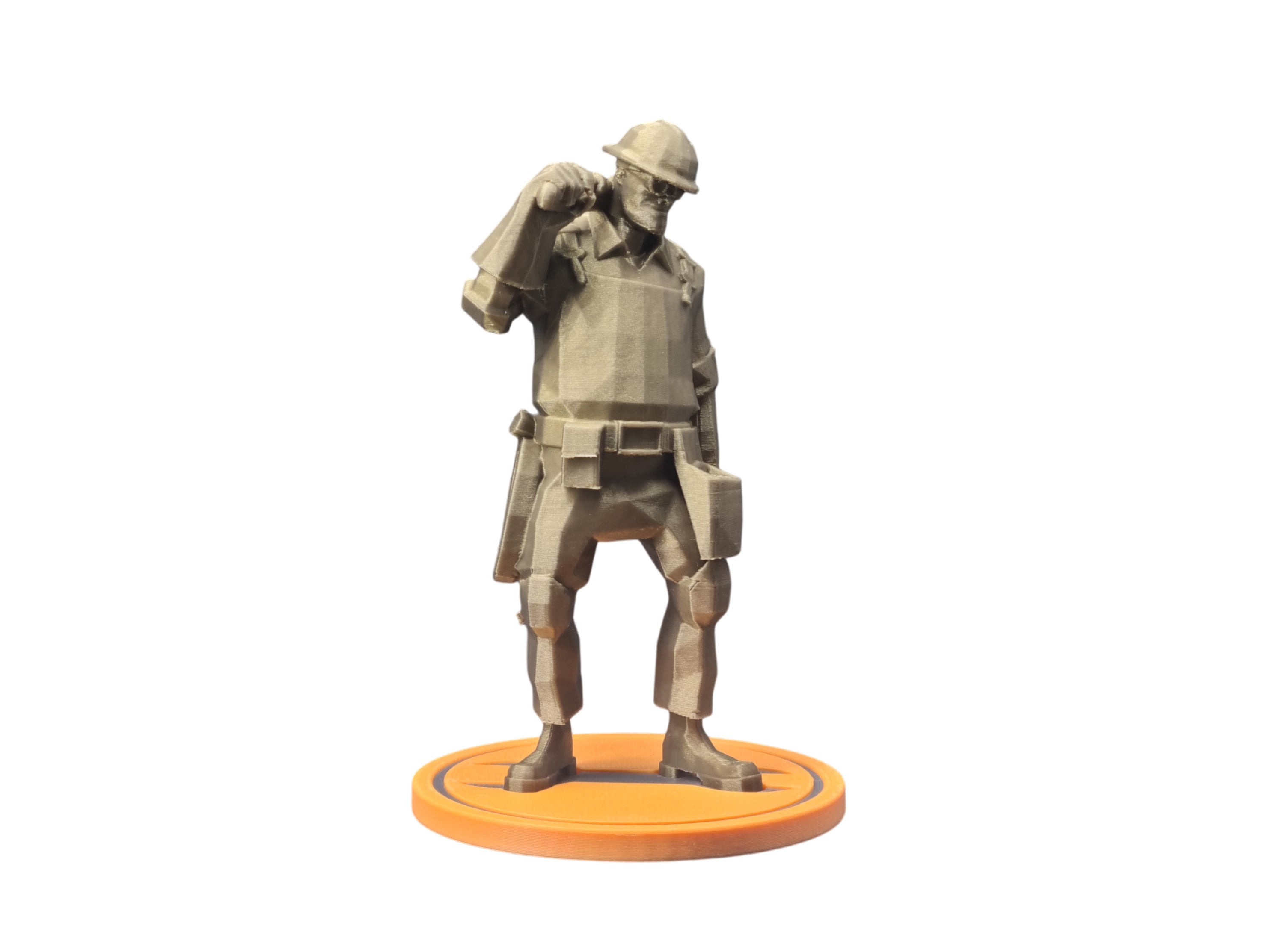 ENGINEER Low Poly Statue Figurine
