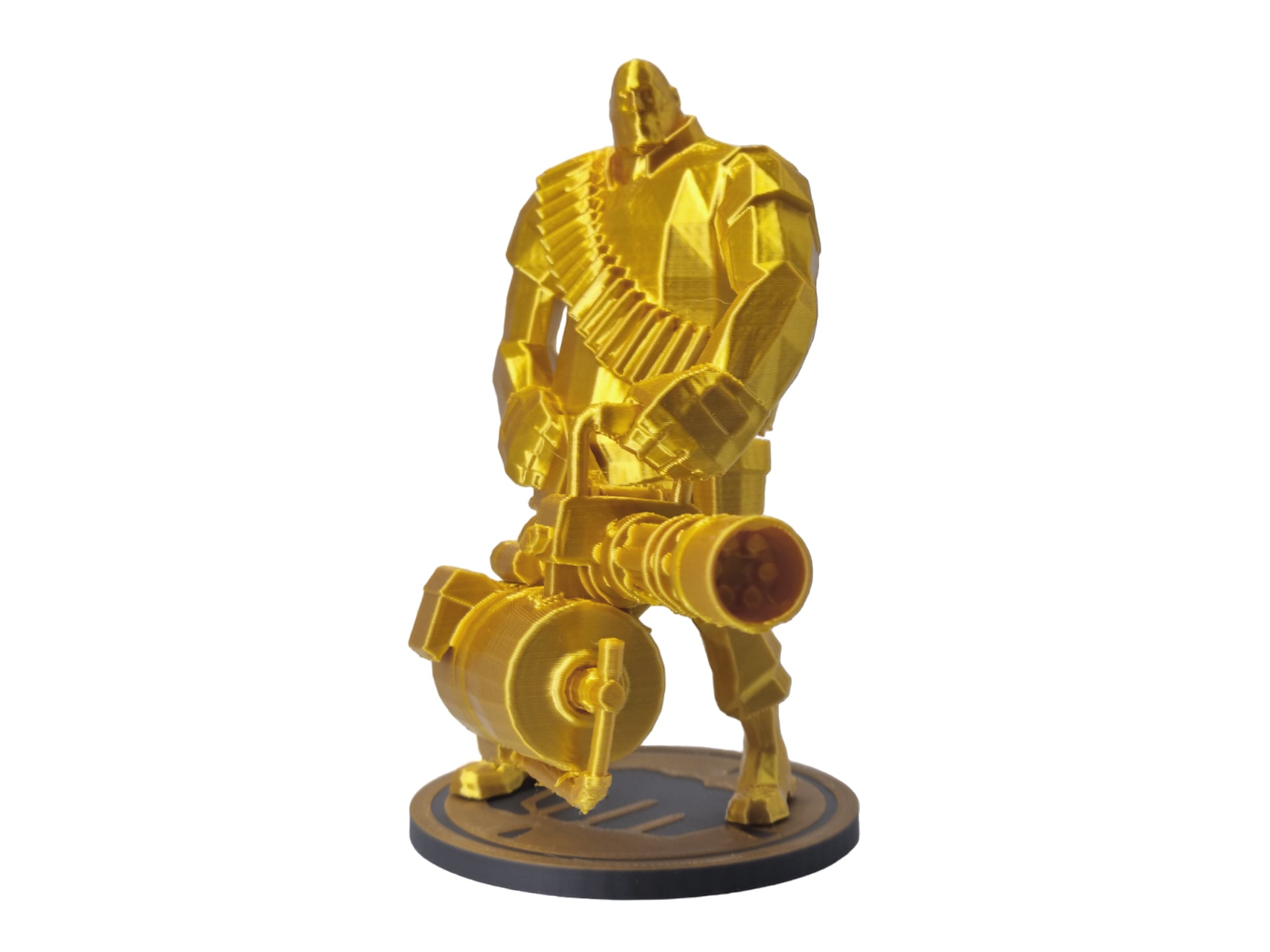 HEAVY Low Poly Statue Figurine