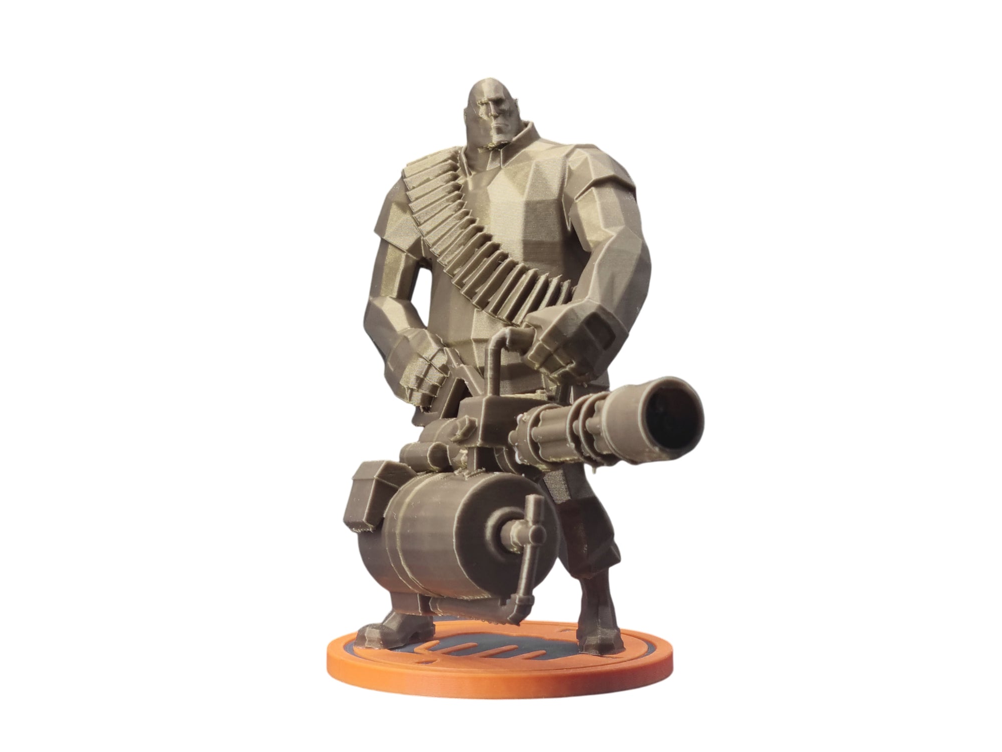 HEAVY Low Poly Statue Figurine