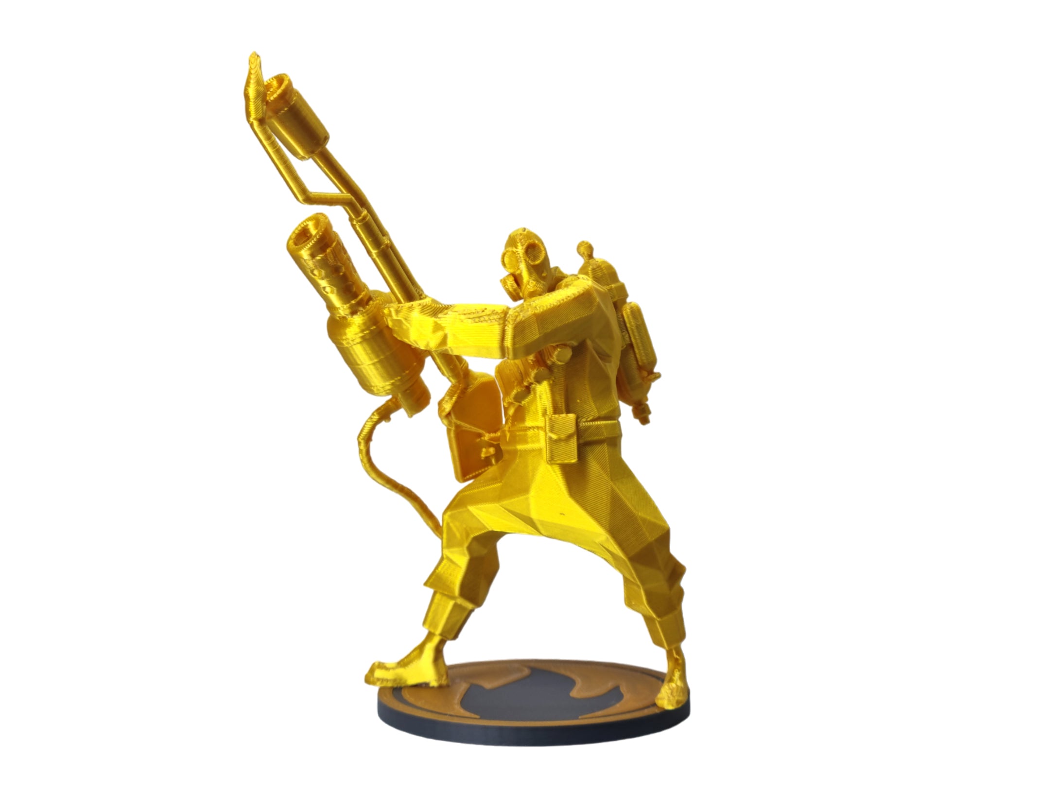 PYRO Low Poly Statue Figurine