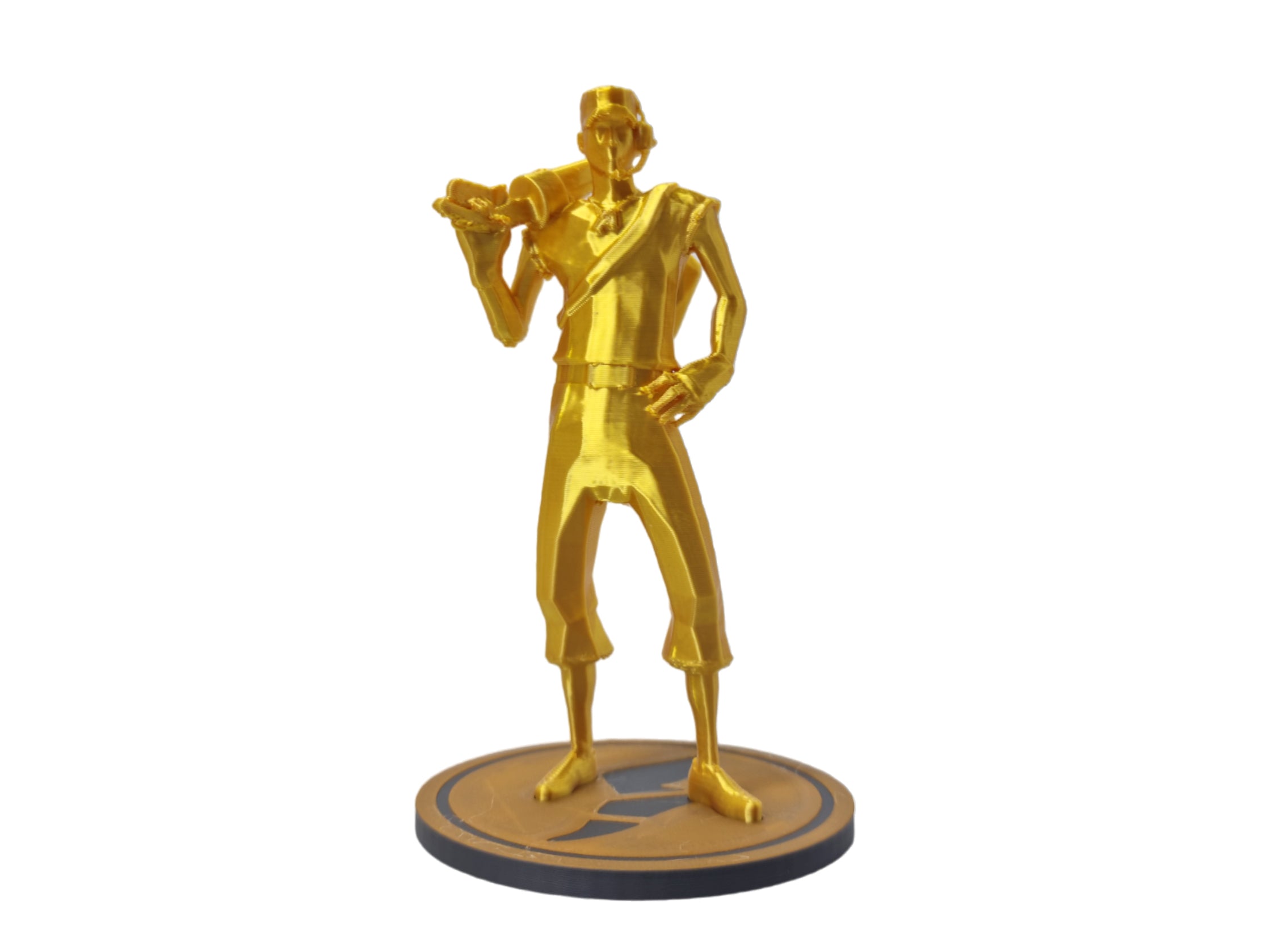 SCOUT Low Poly Statue Figurine