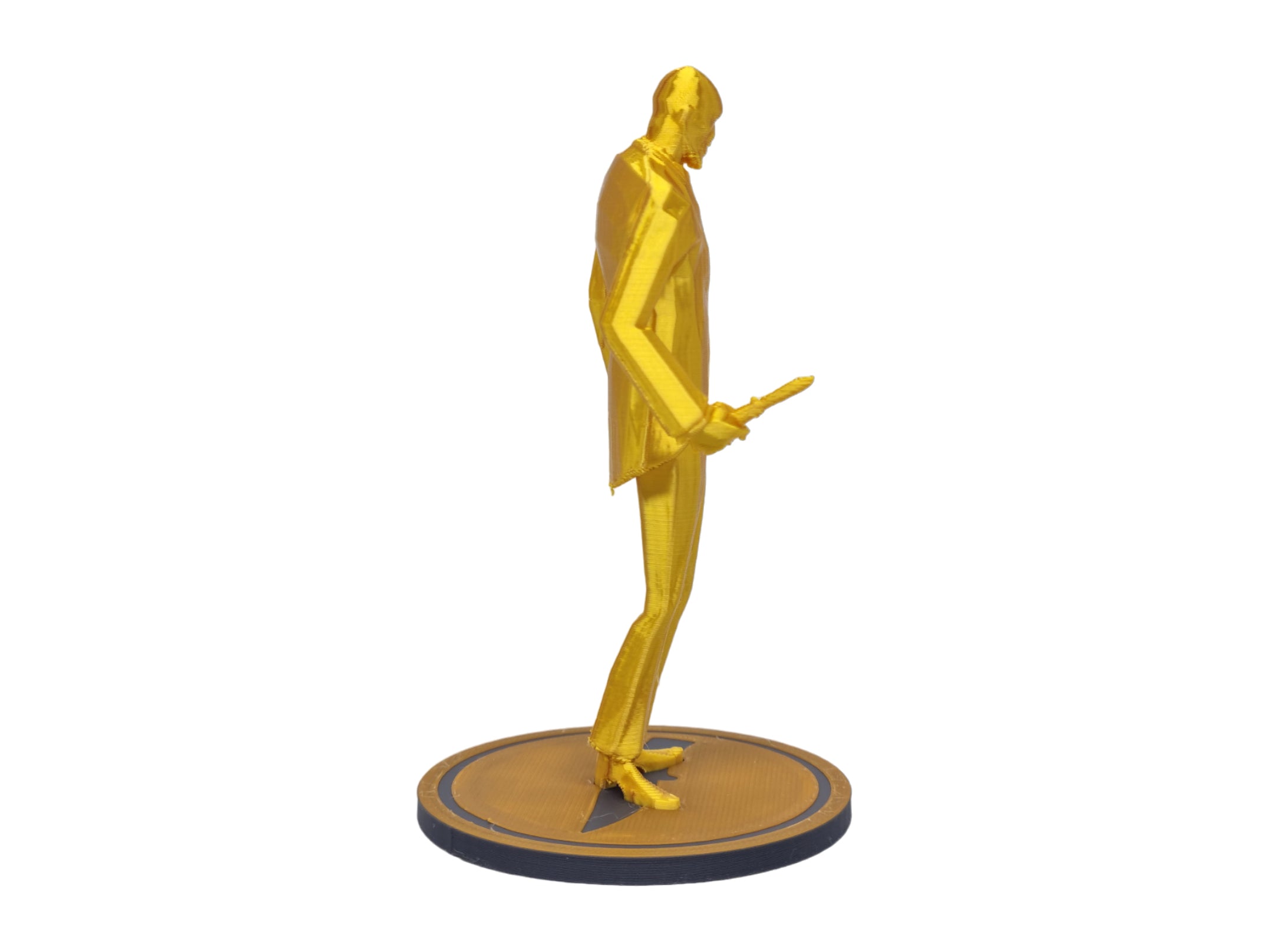 SPY Low Poly Statue Figurine