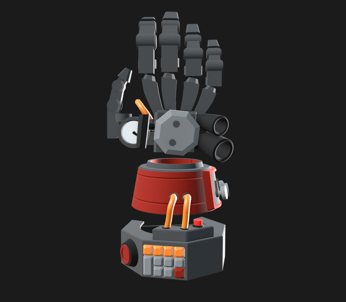 Gunslinger STL (Wearable Model for Cosplay)