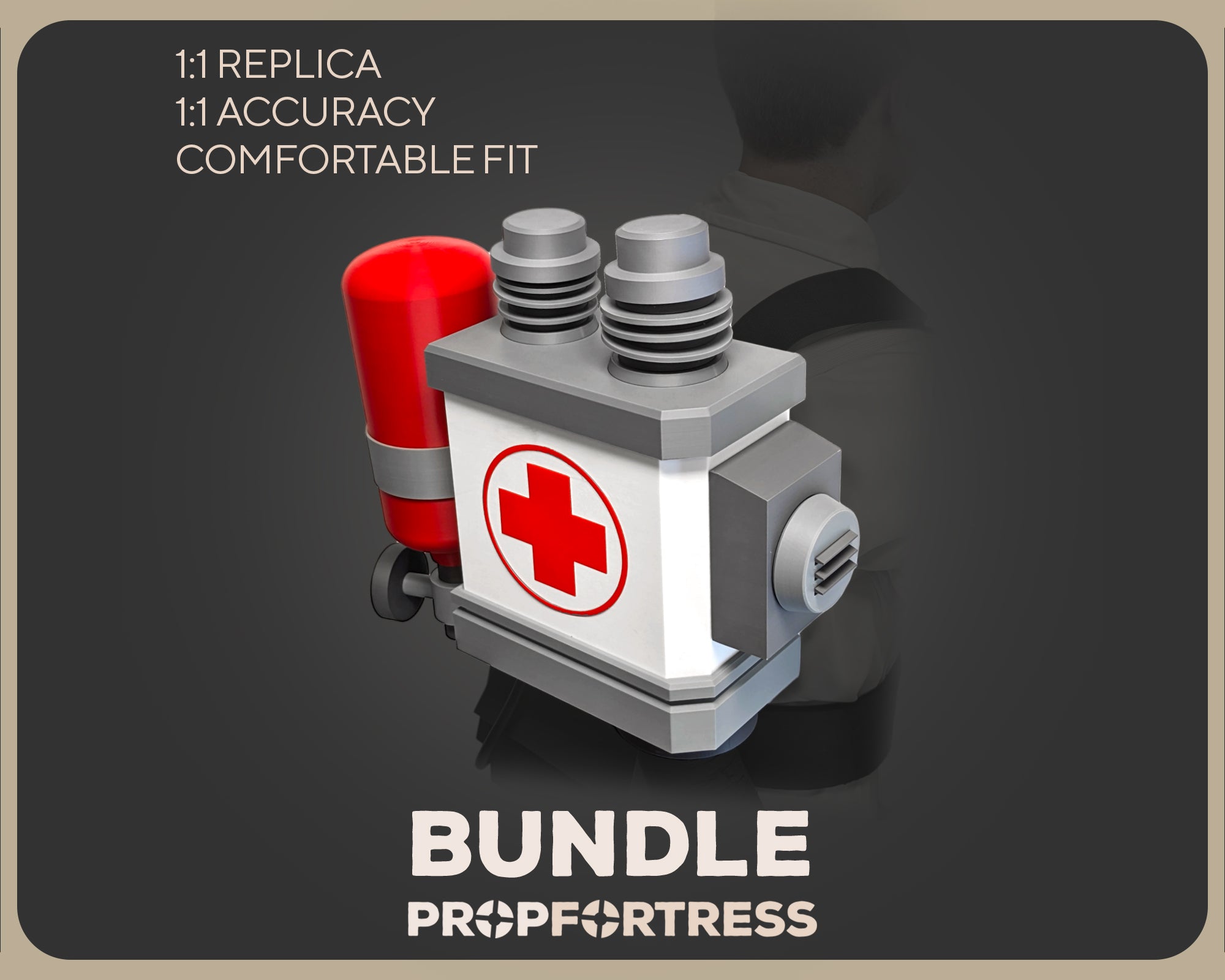 Medic Backpack for Cosplay