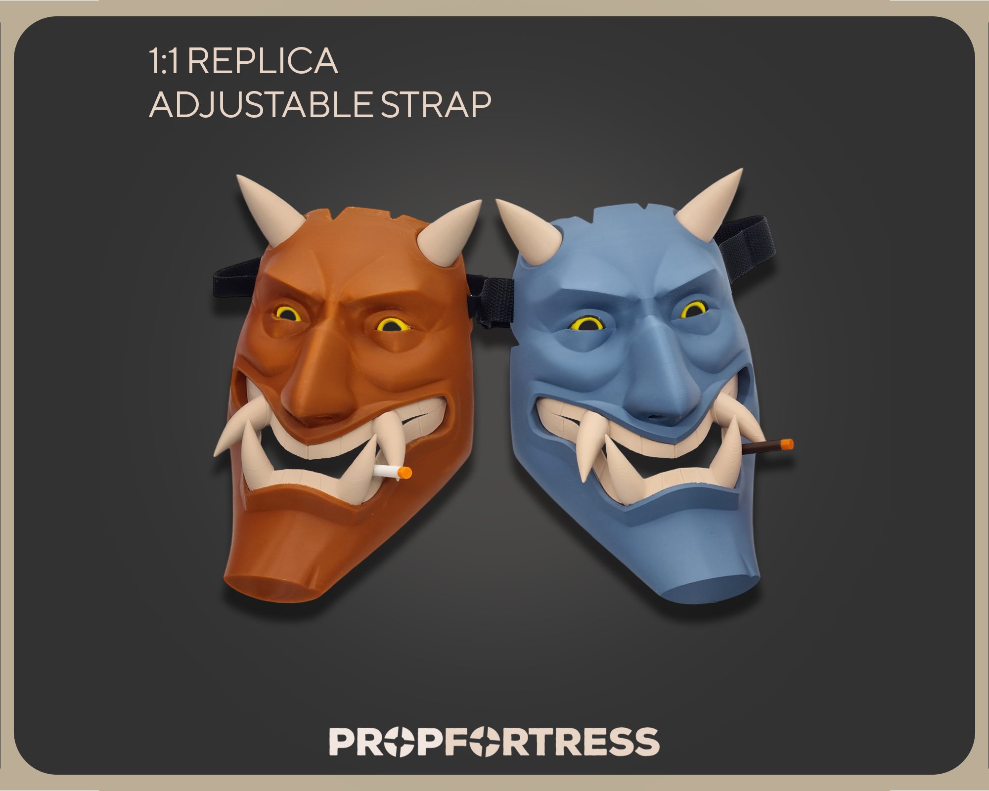 Noh Mercy Mask for Cosplay