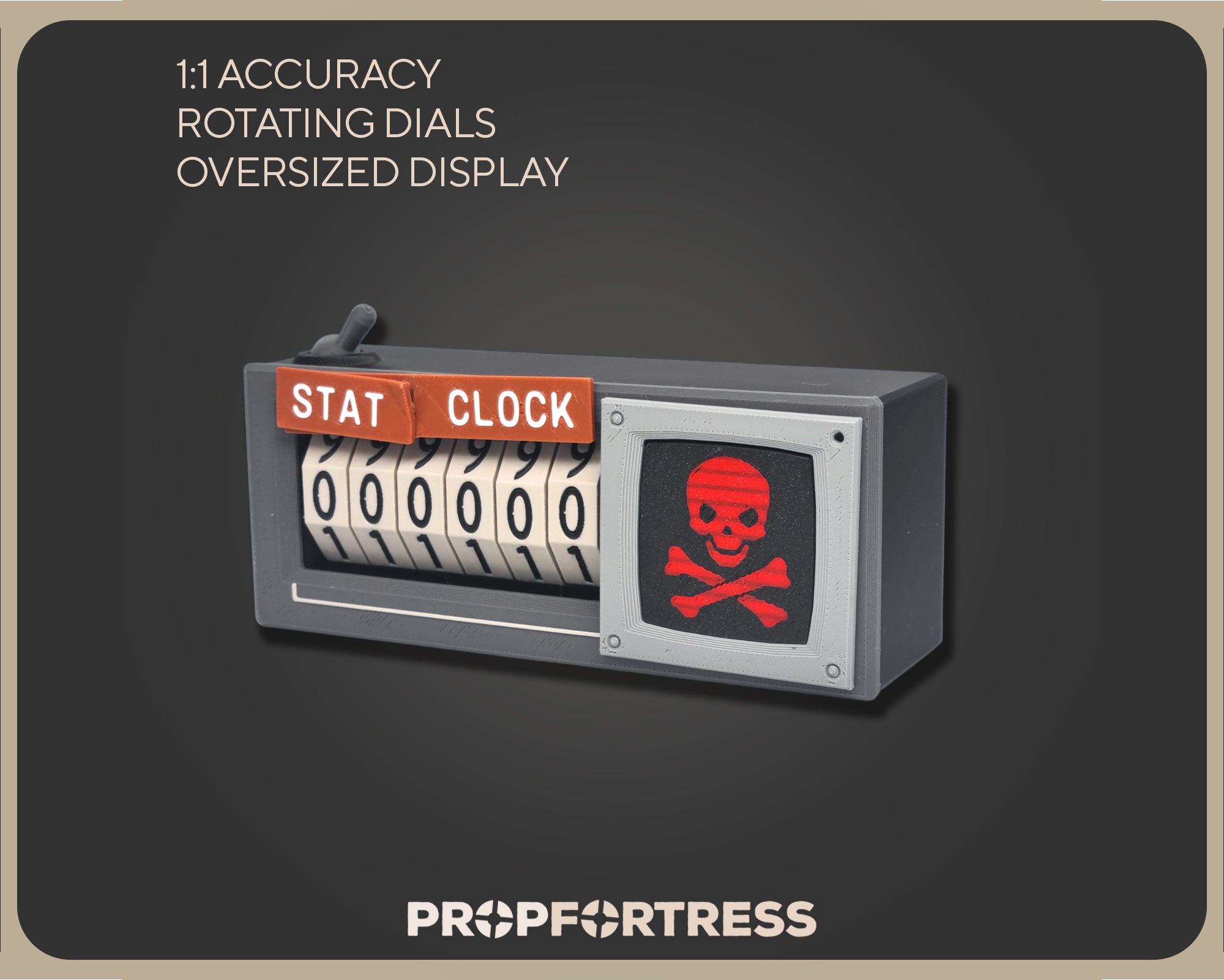 Civilian Grade Stat Clock (Oversized)
